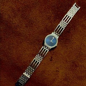 Women’s stainless steel Movado watch